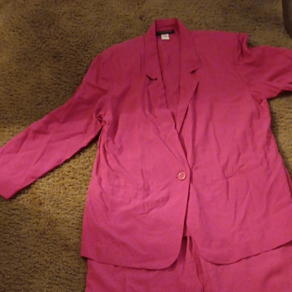 Counterparts Hot Pink Two-Piece Pantsuit
